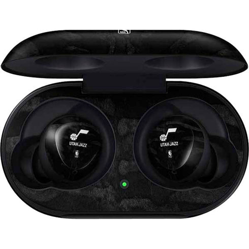 NBA Utah Jazz Black Animal Print Galaxy Buds Skin