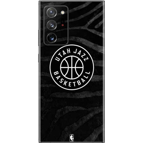 NBA Utah Jazz Black Animal Print Galaxy Note20 Ultra 5G Skin