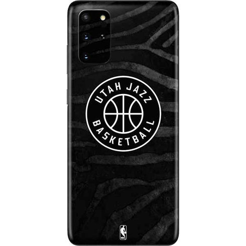 NBA Utah Jazz Black Animal Print Galaxy S20 Plus Skin