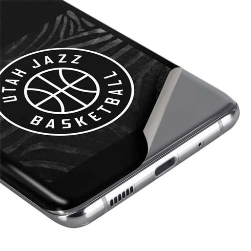 NBA Utah Jazz Black Animal Print Galaxy S20 Ultra 5G Skin