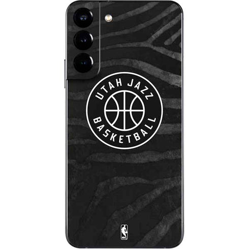 NBA Utah Jazz Black Animal Print Galaxy S22 Plus Skin