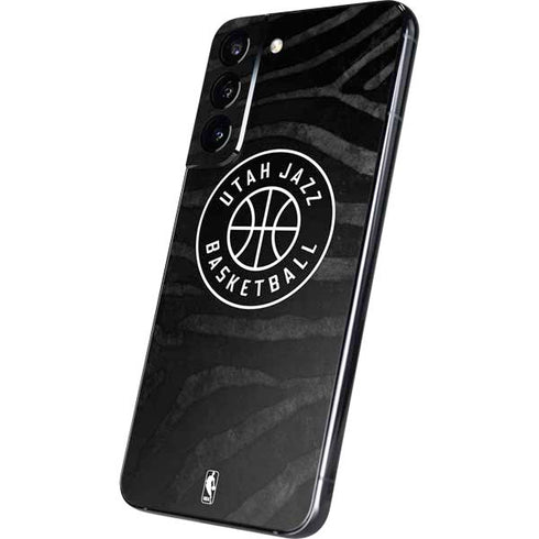 NBA Utah Jazz Black Animal Print Galaxy S22 Plus Skin