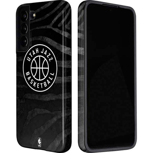 NBA Utah Jazz Black Animal Print Galaxy S22 Pro Case
