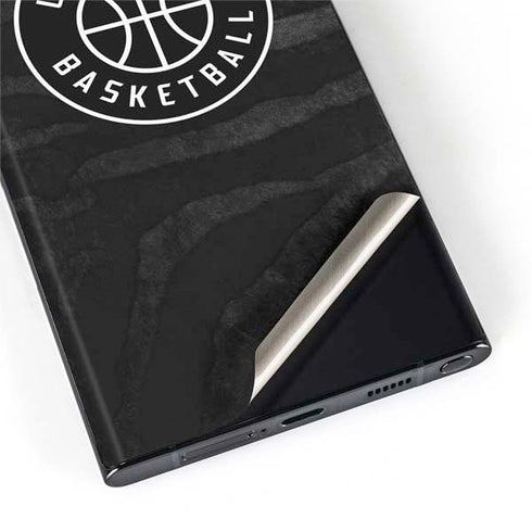 NBA Utah Jazz Black Animal Print Galaxy S22 Ultra Skin