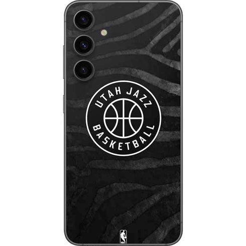 NBA Utah Jazz Black Animal Print Galaxy S23 FE Skin