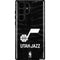 NBA Utah Jazz Black Animal Print Galaxy S24 Ultra Impact Case