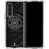 NBA Utah Jazz Black Animal Print Galaxy Z Fold4 5G Clear Case