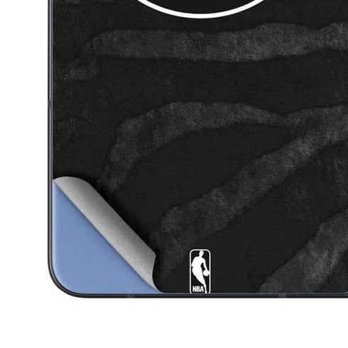 NBA Utah Jazz Black Animal Print Galaxy Z Fold5 5G Skin