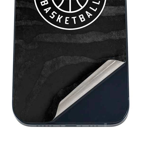 NBA Utah Jazz Black Animal Print iPhone 12 Mini Skin