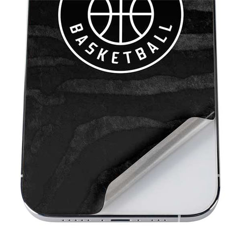 NBA Utah Jazz Black Animal Print iPhone 12 Pro Skin