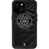 NBA Utah Jazz Black Animal Print iPhone 15 Waterproof Case