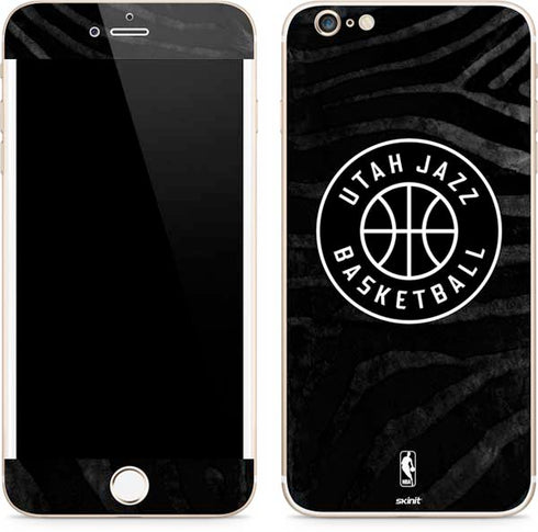 NBA Utah Jazz Black Animal Print iPhone 6/6s Plus Skin