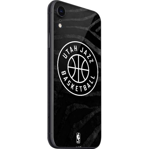 NBA Utah Jazz Black Animal Print iPhone SE (2nd & 3rd Gen) Skin