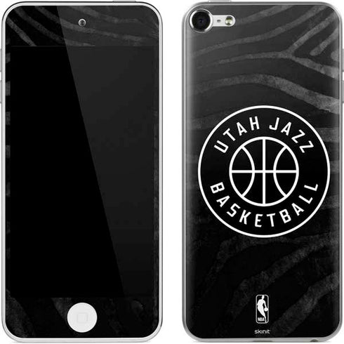 NBA Utah Jazz Black Animal Print Apple iPod Skin