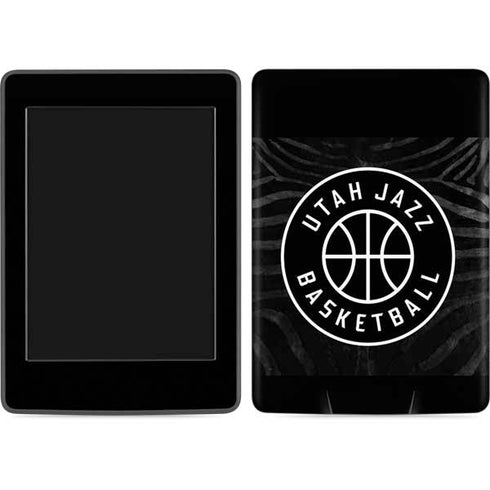 NBA Utah Jazz Black Animal Print Amazon Kindle Skin