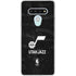 NBA Utah Jazz Black Animal Print LG Stylo 6 Clear Case