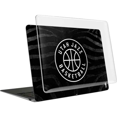 NBA Utah Jazz Black Animal Print MacBook Air 13in M1 (2021) Case plus Skin