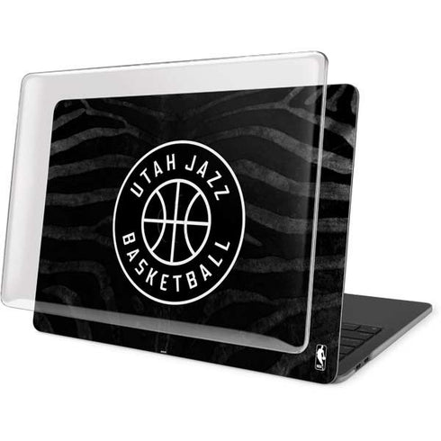 NBA Utah Jazz Black Animal Print MacBook Pro 16in (2019-20) Case plus Skin