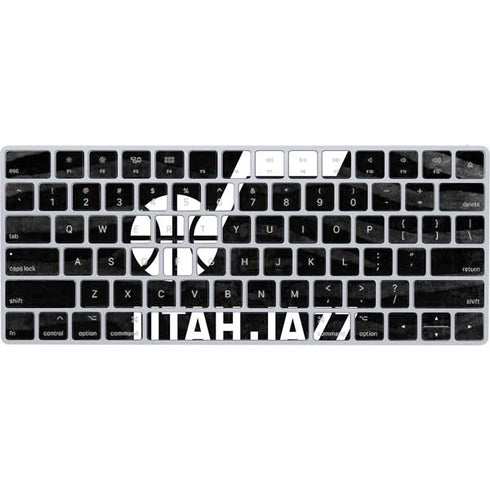 NBA Utah Jazz Black Animal Print Magic Keyboard Skin