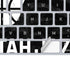 NBA Utah Jazz Black Animal Print Magic Keyboard Skin