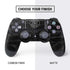 NBA Utah Jazz Black Animal Print PS4 Controller Skin