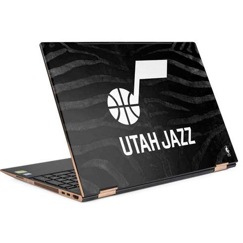 NBA Utah Jazz Black Animal Print HP Spectre Skin