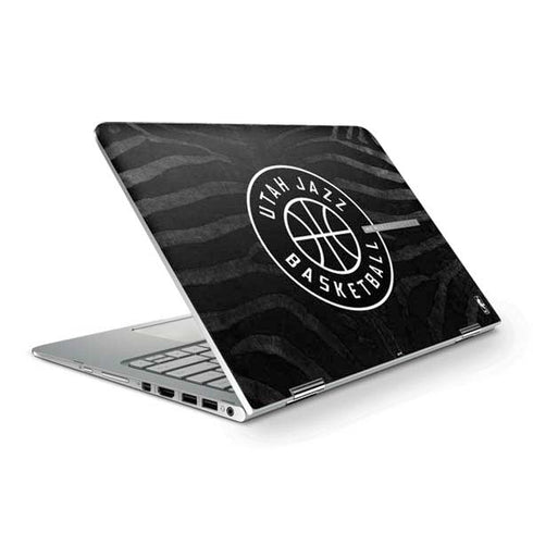 NBA Utah Jazz Black Animal Print HP Spectre Skin