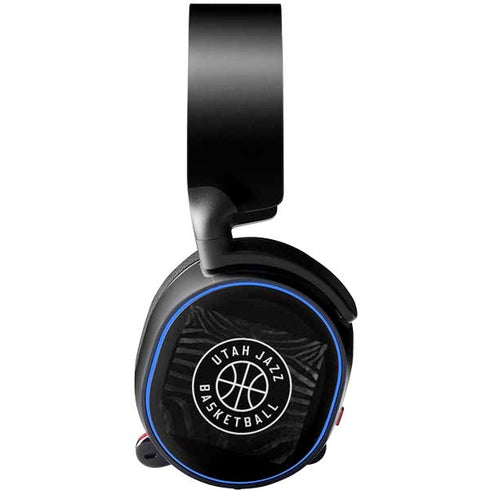 NBA Utah Jazz Black Animal Print SteelSeries Arctis 5 Skin