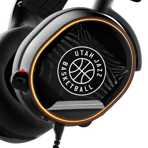 NBA Utah Jazz Black Animal Print SteelSeries Arctis 5 Skin