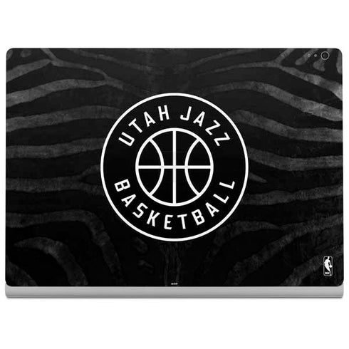 NBA Utah Jazz Black Animal Print Surface Book 2 13.5in Skin