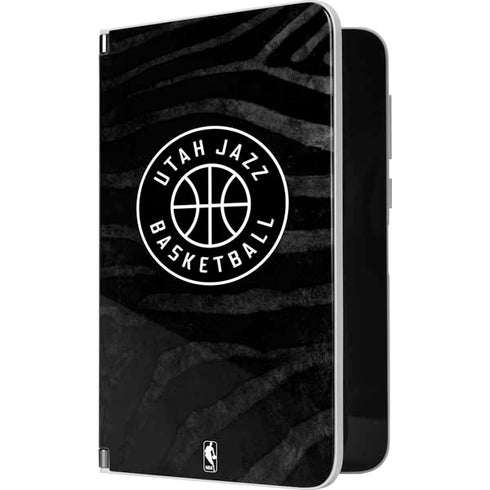 NBA Utah Jazz Black Animal Print Surface Duo Skin