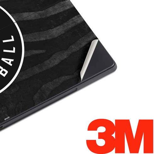 NBA Utah Jazz Black Animal Print Surface Pro 6 Skin