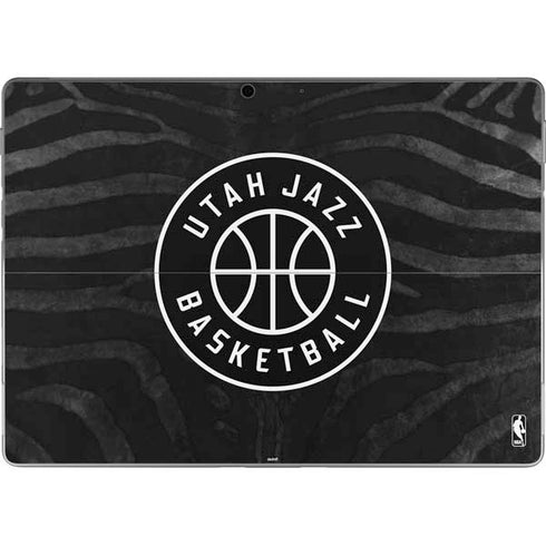 NBA Utah Jazz Black Animal Print Surface Pro 9 Skin