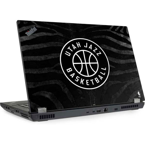 NBA Utah Jazz Black Animal Print Lenovo ThinkPad Skin