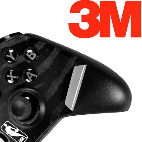 NBA Utah Jazz Black Animal Print Xbox One Elite Controller Skin