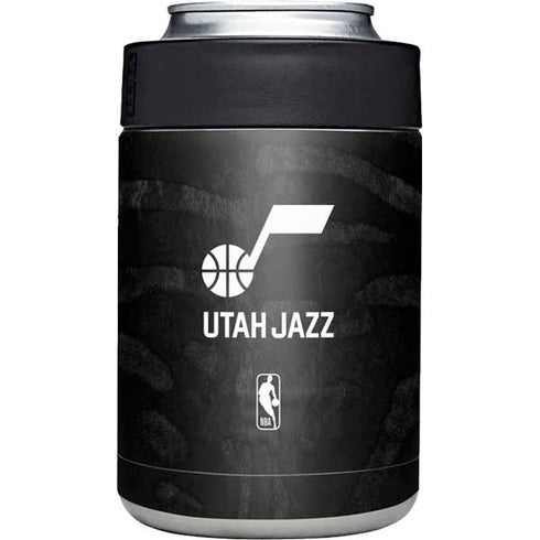 NBA Utah Jazz Black Animal Print Yeti Colster Can Insulator Skin