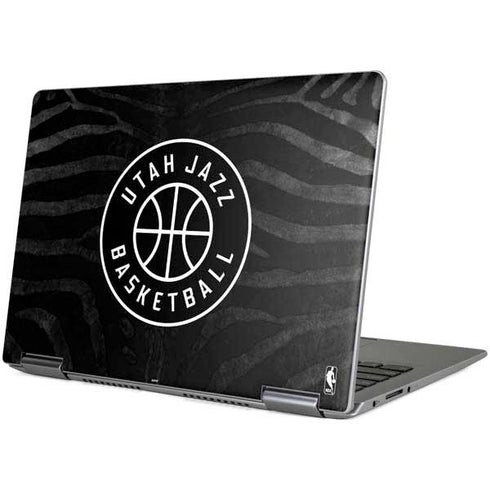 NBA Utah Jazz Black Animal Print Yoga 710 14in Skin