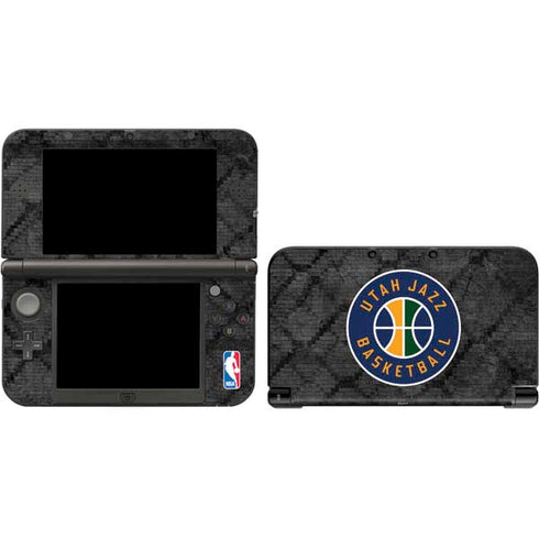 NBA Utah Jazz Black Rust 3DS XL 2015 Skin