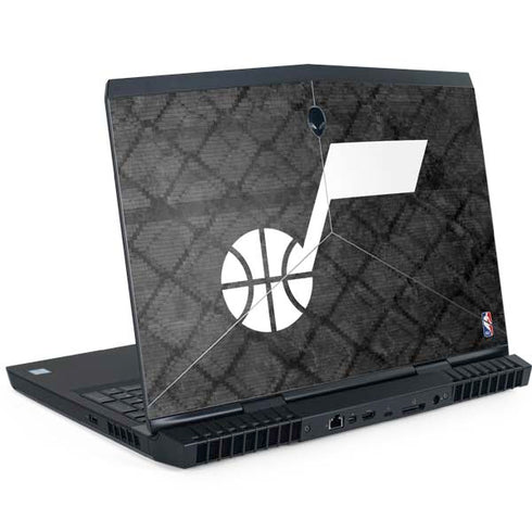 NBA Utah Jazz Black Rust Dell Alienware Skin