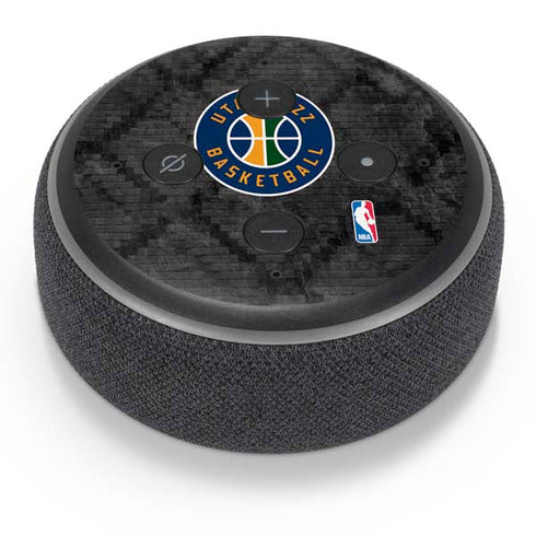 NBA Utah Jazz Black Rust Amazon Echo Dot Skin
