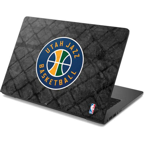 NBA Utah Jazz Black Rust Dell Chromebook Skin