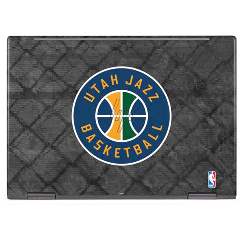 NBA Utah Jazz Black Rust HP Envy Skin