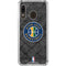 NBA Utah Jazz Black Rust Galaxy A30 Clear Case