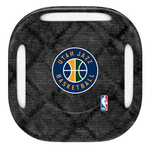 NBA Utah Jazz Black Rust Galaxy Buds Pro Skin