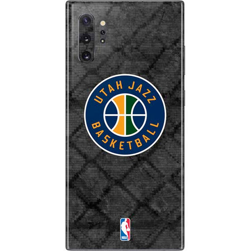 NBA Utah Jazz Black Rust Galaxy Note 10 Plus Skin