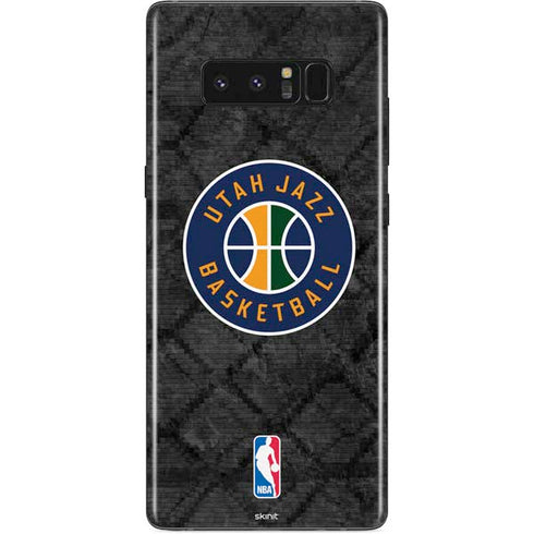 NBA Utah Jazz Black Rust Galaxy Note 8 Skin
