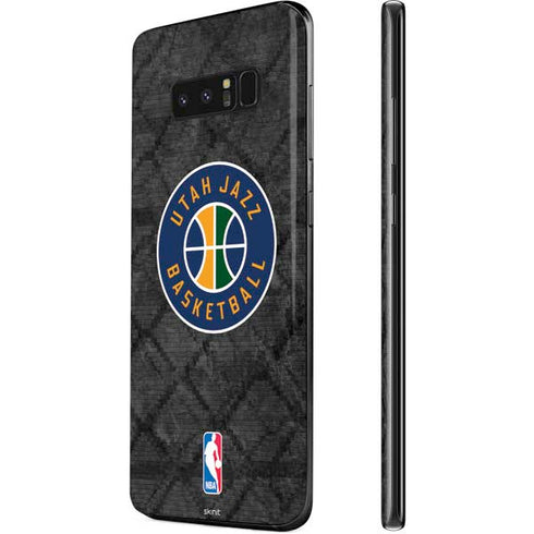 NBA Utah Jazz Black Rust Galaxy Note 8 Skin