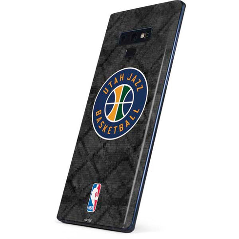 NBA Utah Jazz Black Rust Galaxy Note 9 Skin