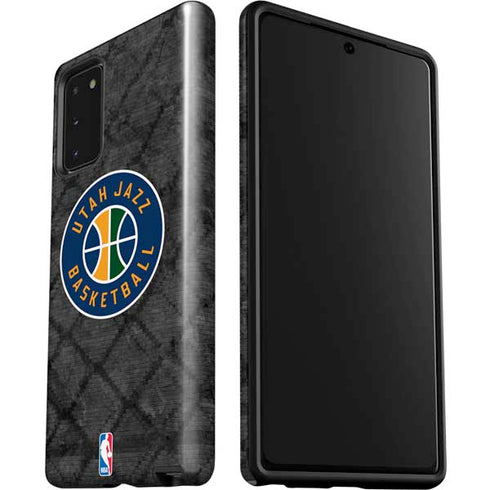 NBA Utah Jazz Black Rust Galaxy Note20 5G Pro Case