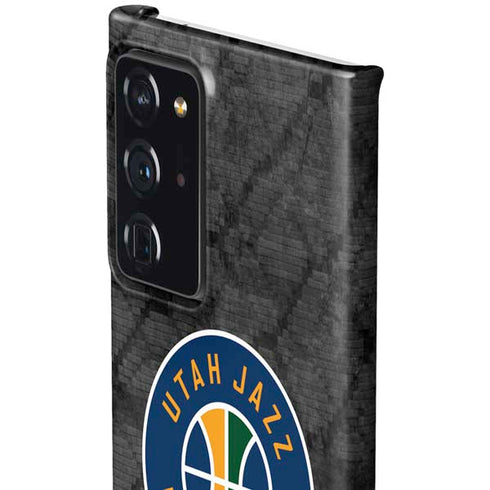 NBA Utah Jazz Black Rust Galaxy Note20 Ultra 5G Lite Case